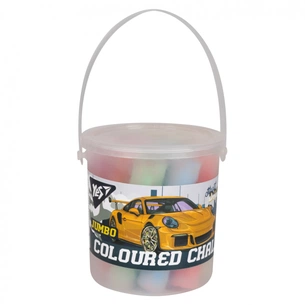 Крейда Yes кольорова Street Drift 12 шт JUMBO в відрі (400512) зображення 1