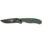 Ніж Ontario Knife RAT II AUS-8 OD Green, Black Blade (ON8861OD) - зменшене зображення 1
