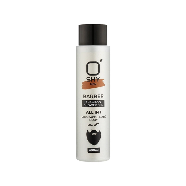 Гель для душу O'Shy Barber Men 2 в 1 400 мл (4820263231722) - зображення 1