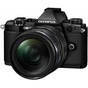 Цифровий фотоапарат Olympus E-M5 mark II 12-40 mm PRO Kit black (V207041BE000) - зменшене зображення 1