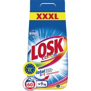 Пральний порошок Losk Колор 9 кг (9000100440585) зображення 1