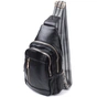 Сумка Vintage Слінг жіноча з екошкіри Чорна (22748) - зменшене зображення 1