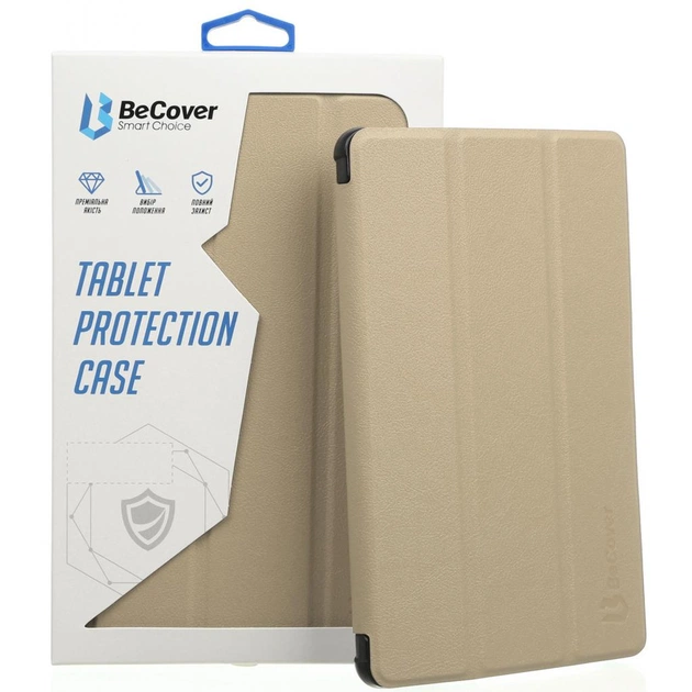 Чохол до планшета BeCover Smart Case Samsung Galaxy Tab A 10.1 T510/T515 Gold (703841) - изображение 1