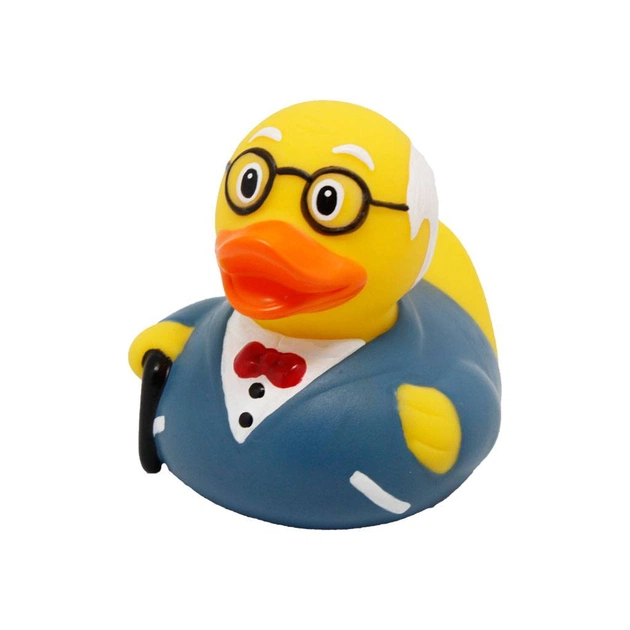Игрушка для ванной Funny Ducks Утка Дедушка (L1901) - изображение 1