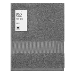 Рушник Ardesto Essence 100% бавовна, сірий темний 70х140 см (ART2270DG) picture 1