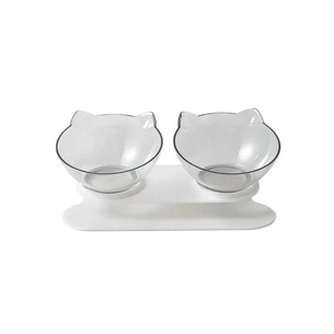 Посуд для котів Lapka Подвійна миска (WF060) зображення 1