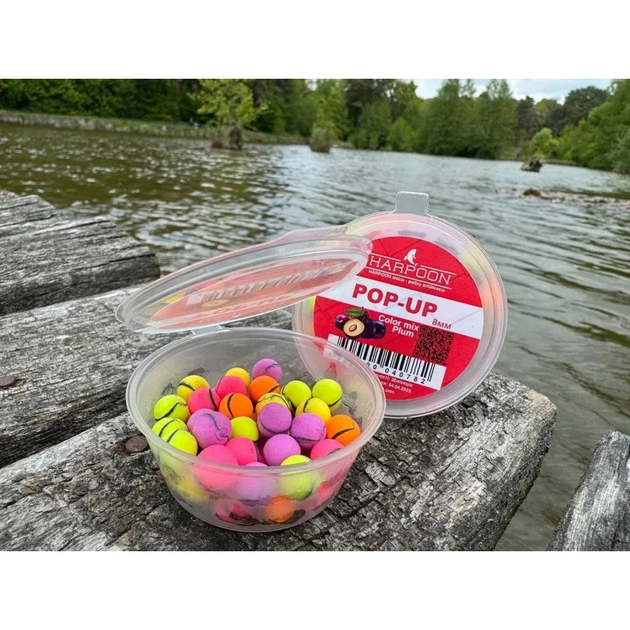 Бойл Harpoon Pop UP 8мм color mix Pokemon Plum (2700000040782) - изображение 1