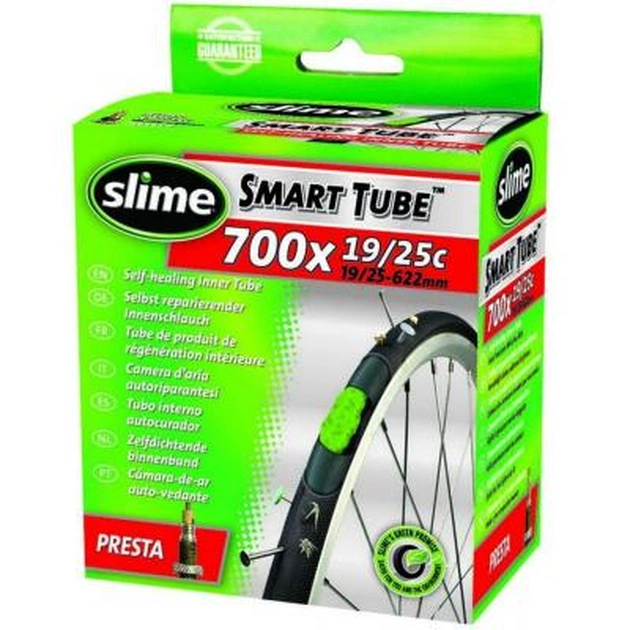 Велосипедна камера Slime 700 x 19 - 25 PRESTA (30061) - зображення 1