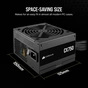 Блок живлення Corsair 750W CX750 (CP-9020279-EU) - зменшене зображення 8