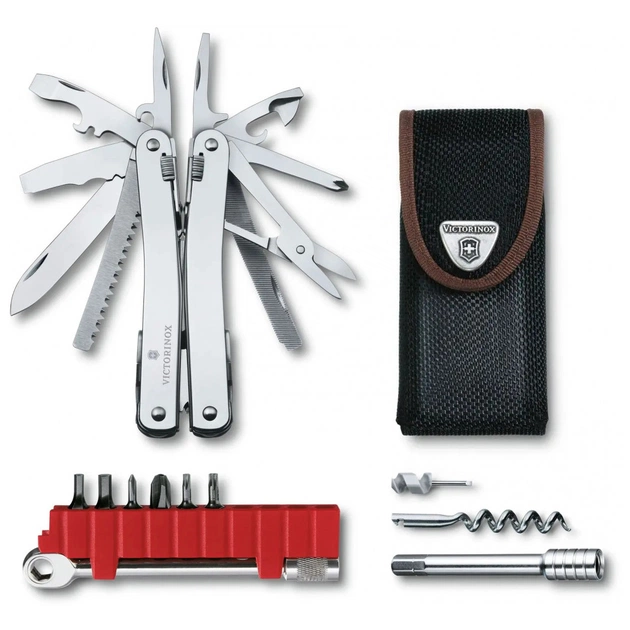 Мультитул Victorinox SwissTool Spirit X Plus Ratchet Nylon Case (3.0236.N) - зображення 1