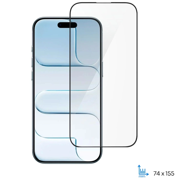 Скло захисне 2E 2.5D FCFG iPhone Air Black (2E-IP-AIR-SMFCFG-BB) - зображення 1