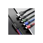 Дата кабель USB 2.0 AM to Lightning + Micro 5P + USB-C 1.2m 3.5A black Baseus (CA1T4-B01) - зменшене зображення 8