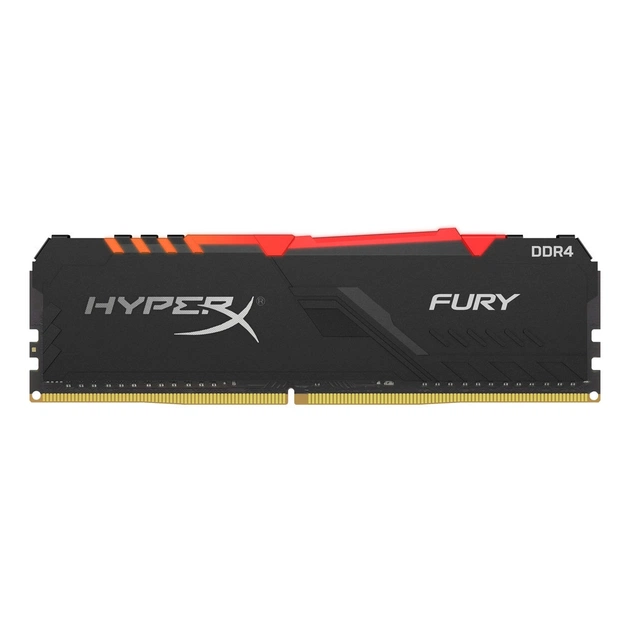 Модуль пам'яті для комп'ютера DDR4 8GB 3466 MHz HyperX FURY RGB Kingston Fury (ex.HyperX) (HX434C16FB3A/8) - изображение 1