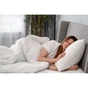 Подушка Ardesto ортопедична Sleepwell прямокутна, піна меморі 50х70см білий (ART5070SHP) - зменшене зображення 7