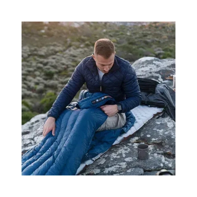 Спальный мешок Naturehike з натуральним пухом CWM295 CNK2300SD013, блакитний (6976023920899) - изображение 3