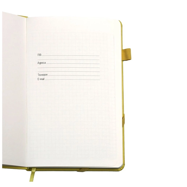 Блокнот Berganote Hard А5, жовтий (50040138-05) - изображение 7