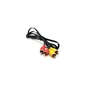 Кабель мультимедийный 2xRCA M to 2xRCA M 1.0m black Voltronic (14720) - уменьшенное изображение 1