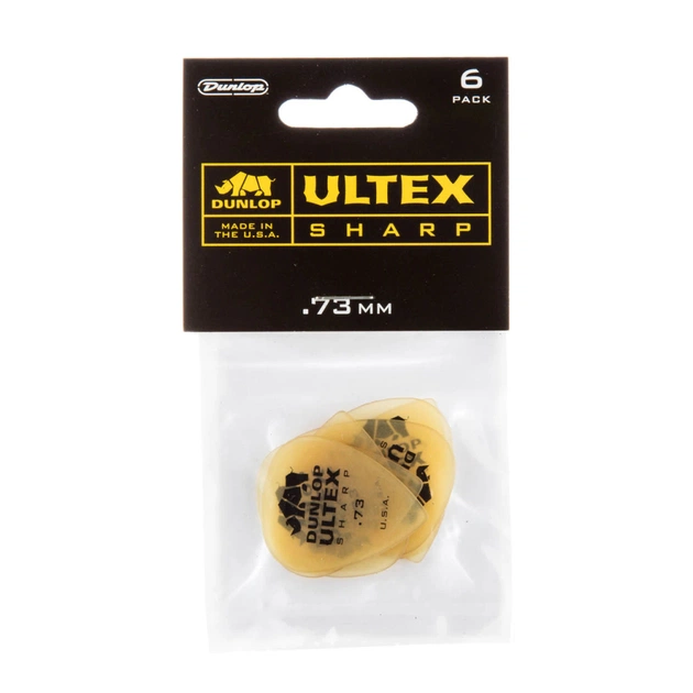 Медіатор Jim Dunlop Ultex Sharp Pick .73mm 6 шт. (433P.73) - picture 3