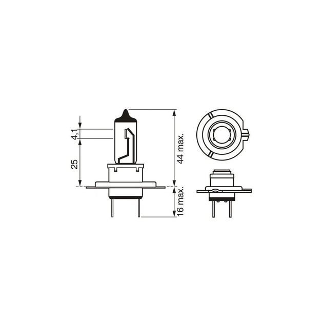 Автолампа Bosch 1 987 301 137 - зображення 1