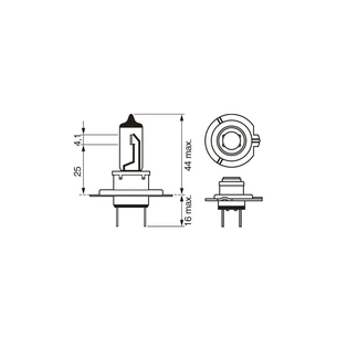 Автолампа Bosch 1 987 301 137 зображення 1