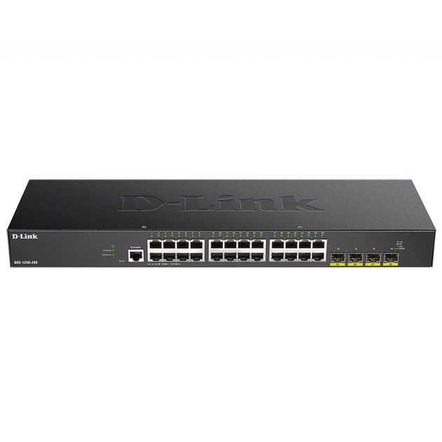 Коммутатор сетевой D-Link DGS-1250-28X - изображение 1