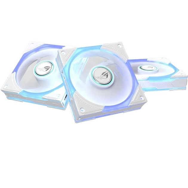 Вентилятор Asus ROG Eurux GR120 FAN ARGB White 3in1 (90DA00J3-B09020) - изображение 1