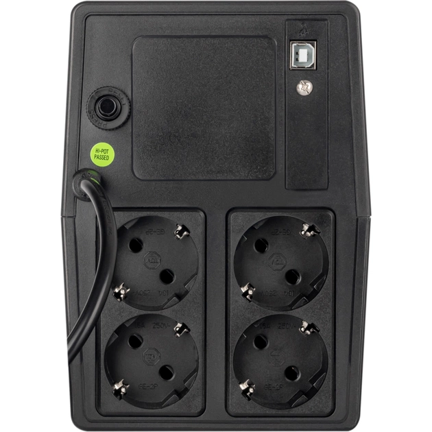 Пристрій безперебійного живлення Prologix 1000VA 600W USB (PLPU1000VA4LED) - picture 3