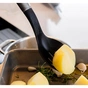 Ложка поварская KitchenAid Classic для сервірування з прорізами 34 см чорний (KHH004OHOBEG) - уменьшенное изображение 3