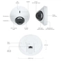 Камера відеоспостереження Ubiquiti UVC-G4-DOME - зменшене зображення 4