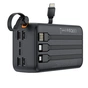 Універсальна мобільна батарея XO PR280 30000mAh 10W Black - зменшене зображення 3