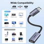 Кабель мультимедийный DisplayPort M to HDMI M 4K60Hz 18Gbps HDR10 3D Ugreen (95418) - уменьшенное изображение 8