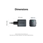 Зарядний пристрій Vention USB-C PD20W GaN gray (FEVH0-EU) - зменшене зображення 12