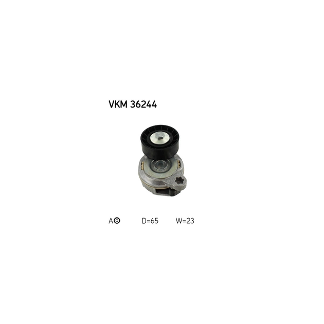 Натяжитель ремня с роликом SKF VKM 36244 - изображение 1