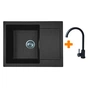 Мийка кухонна Adamant Minimal чорний + змішувач (1824296912303) - зменшене зображення 1