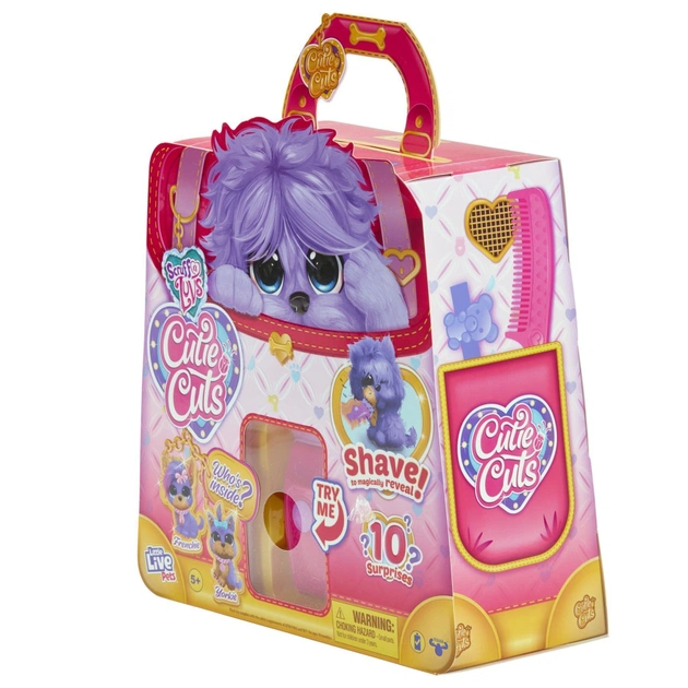 М'яка іграшка Moose Няшка-потеряшка Грумінг салон лілова (30147) - picture 11