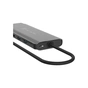 Концентратор J5create USB-C 7-in-1 2xHDMI + 2xUSB 3.2 + 1xRJ45 1000Mbps + PD100W + 3.5mm black (JCD398-N) - зменшене зображення 3