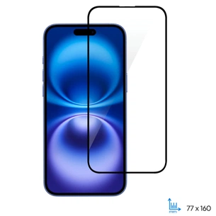 Скло захисне 2E Apple iPhone 16 Plus(6.7) 2.5D FCFG black (2E-IP-16PL-6.7-SMFCFG-BB) зображення 1