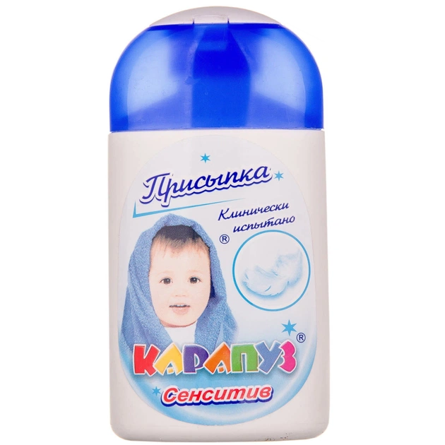 Присыпка Карапуз Sensitive 50 г (4820049380712) - изображение 1