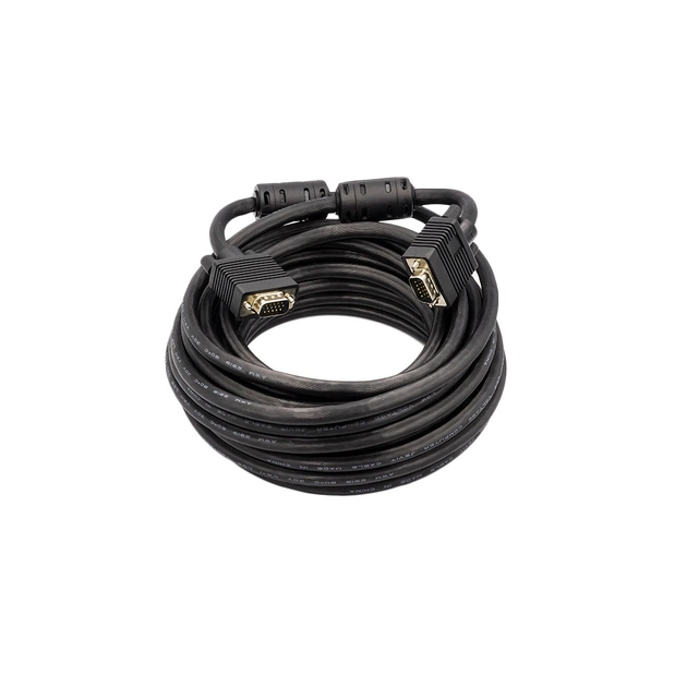 Кабель мультимедийный VGA M to VGA M 10.0m PowerPlant (CA911042) - изображение 1