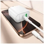 Зарядний пристрій BOROFONE BA89A Destello 1xUSB-C PD30W + 1xUSB QC3.0 White (6941991119361) - зменшене зображення 8