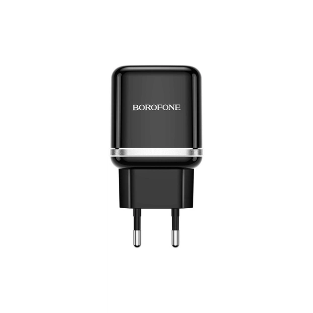 Зарядний пристрій BOROFONE BA36A High Black (BA36AB) - изображение 1