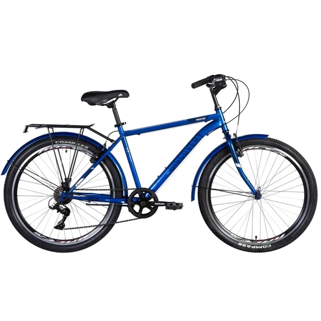 Велосипед Discovery Prestige Man Vbr 26" 18" ST 2024 Синій (OPS-DIS-26-586) - зображення 1