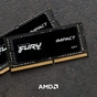 Модуль пам'яті для ноутбука SoDIMM DDR4 16GB 3200 MHz Impact Kingston Fury (ex.HyperX) (KF432S20IB/16) - уменьшенное изображение 8