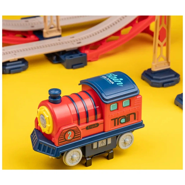 Железная дорога Otamanko Храбрый паровозик трюковая железная дорога 142 детали (89953) - изображение 4