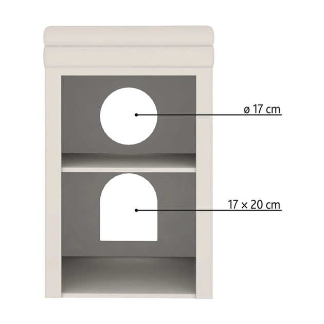 Дряпка (кігтеточка) для котів Trixie Saul Башта 39х39х64 см сіра (4011905444338) - picture 8