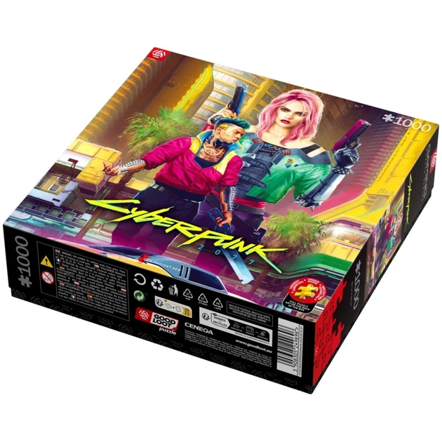 Пазл GoodLoot Cyberpunk 2077 Kitsch Style 1000 ел. (5908305249696) - picture 10