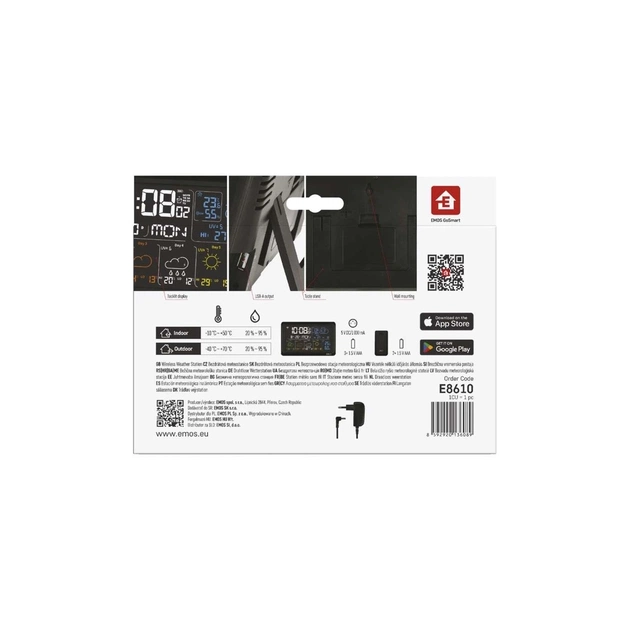 Метеостанція EMOS E8610 - зображення 11