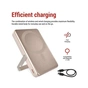 Батарея універсальна EMOS 10000mAh, MagSafe, 20W, pink (B0552RG) - зменшене зображення 5