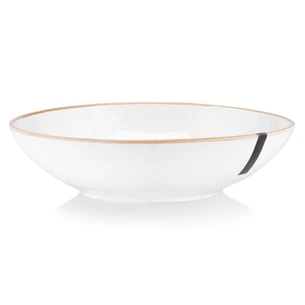 Тарілка Ardesto Apulia, 820мл, 20.8см, кераміка, білий (AR2921AW) зображення 1