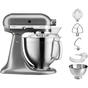 Кухонний комбайн KitchenAid 5KSM185PSEGR - зменшене зображення 5